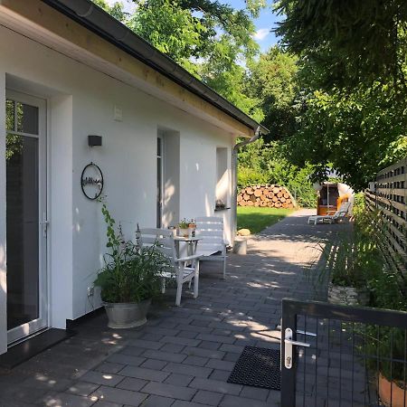GartenLoft mit Outdoor Whirlpool und Garten Petershagen-Eggersdorf Exterior foto